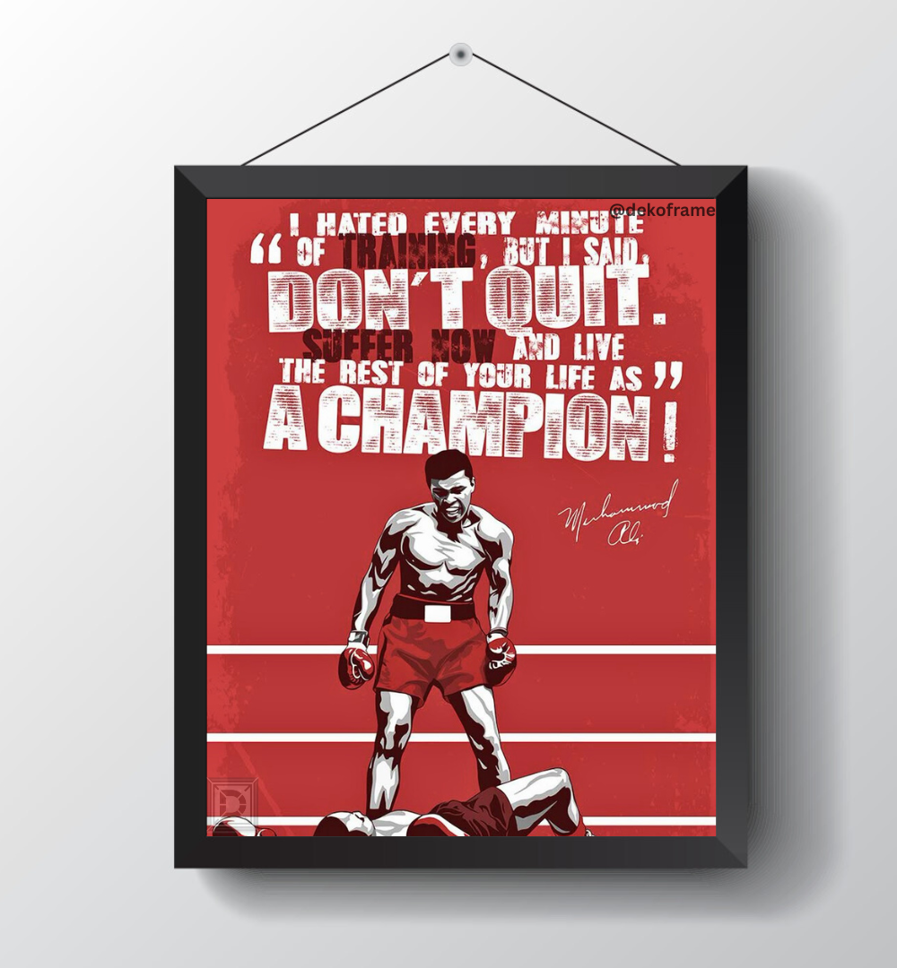Champion Mindset / M. Ali